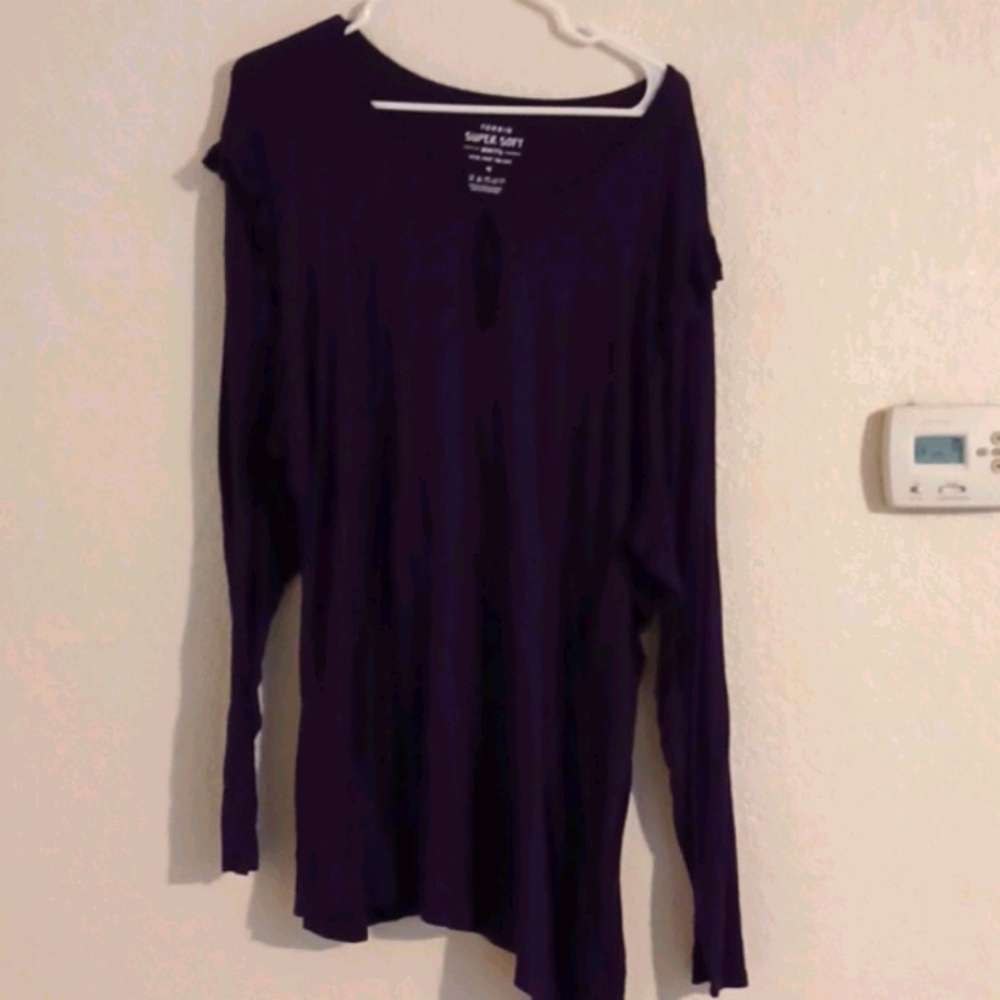 Torrid Super Soft Ruffle Sleeve Top